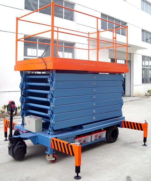 北京助力行走剪叉式高空作业平台